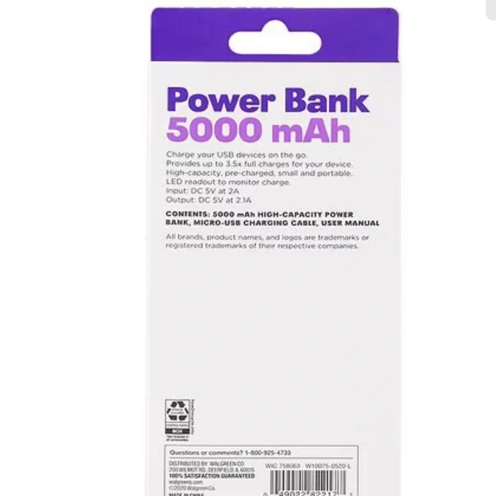 Power Bank 5000mAh